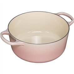 Le Creuset Signature cocotte rotonda ghisa 24cm shellpink 2