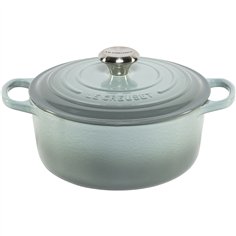 Le Creuset Signature Bräter rund 24 cm sea salt