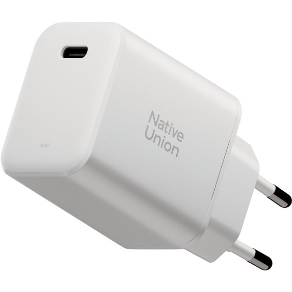 Native Union 45W USB-C PD Fast GaN Wall Charger White