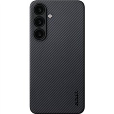 Pitaka Ultra-Slim Case for Samsung S25+ Black/Grey Twill