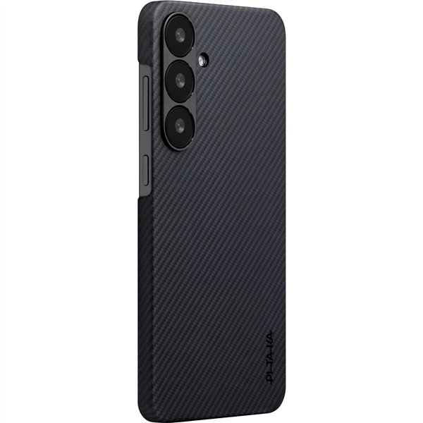 Pitaka Ultra-Slim Case for Samsung S25+ Black/Grey Twill