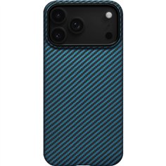 Pitaka Ultra-Slim Case for iPhone 17 Pro Blue/Grey Twill