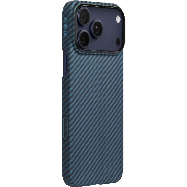 Pitaka Ultra-Slim Case for iPhone 17 Pro Blue/Grey Twill