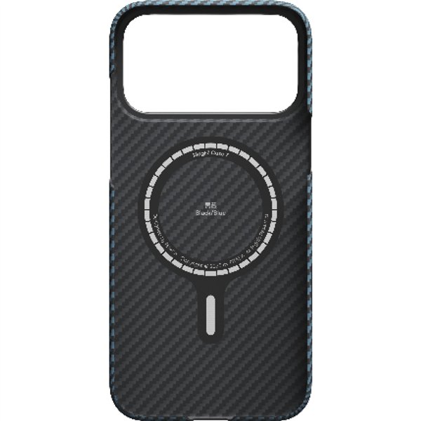 Pitaka Ultra-Slim Case for iPhone 17 Pro Blue/Grey Twill