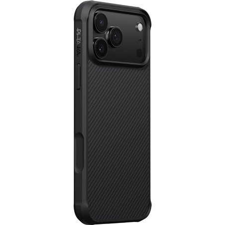 Pitaka Aramid ProGuard Case for iPhone 17 Pro Black/Grey Twill