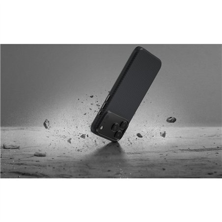 Pitaka Aramid ProGuard Case for iP 17 Pro Max Black/Grey Twill
