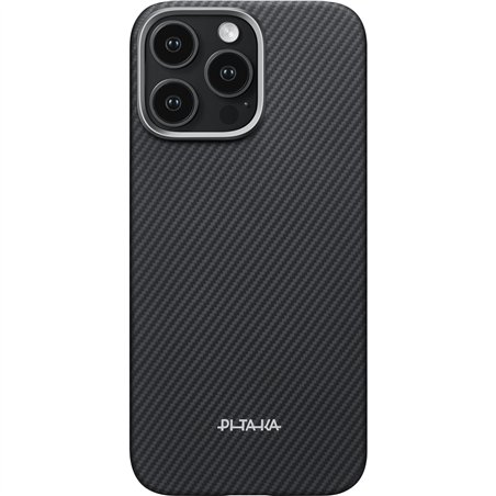 Pitaka MagEZ Case 6 600D for iPhone 16 Pro Black/Grey Twill