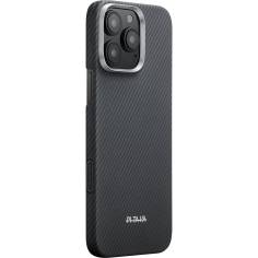 Pitaka MagEZ Case 6 600D for iPhone 16 Pro Black/Grey Twill 2