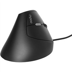 Rapoo EV200 Schwarz Wired Ergonomic Mouse 2