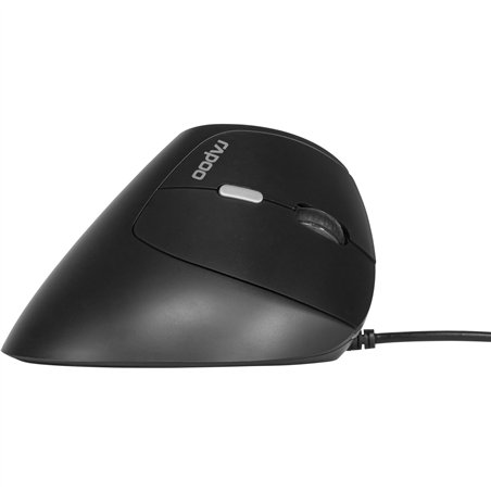 Rapoo EV200 Schwarz Wired Ergonomic Mouse