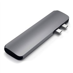 Satechi Type-C Pro Hub con 4K HDMI Space grigio 2