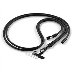 Satechi OntheGo Crossbody Lanyard Cable Black 2