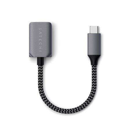 Satechi USB-C to USB 3.0 cable adapter space gray