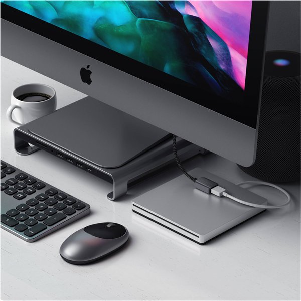 Satechi USB-C to USB 3.0 cable adapter space gray