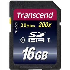 Transcend SDHC 16GB Class 10