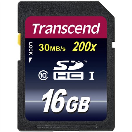 Transcend SDHC 16GB Class 10