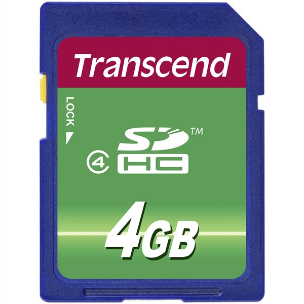 Transcend SDHC 4GB Class 4