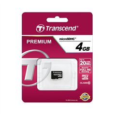 Transcend microSDHC 4GB Class 10 2