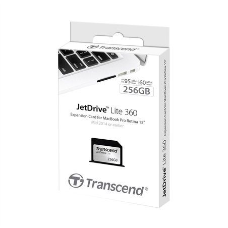 Transcend JetDrive Lite 360 256G MacBook Pro 15  Retina 2013-15