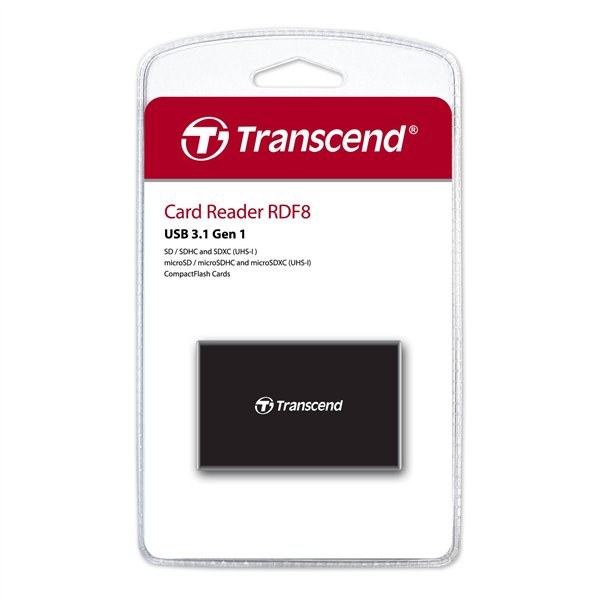 Transcend Multi-Card Reader RDF8K2 USB 3.1 Gen 1