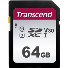 Transcend SDXC 300S         64GB Class 10 UHS-I U1