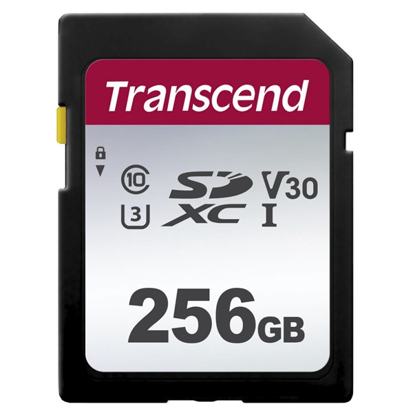 Transcend SDXC 300S        256GB Class 10 UHS-I U3 V30