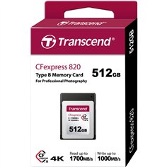 Transcend CFexpress Card   512GB Type B              TS512GCFE820