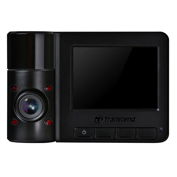 Transcend DrivePro 550 Dual 1080 2 lenti incl. 64GB microSDXC