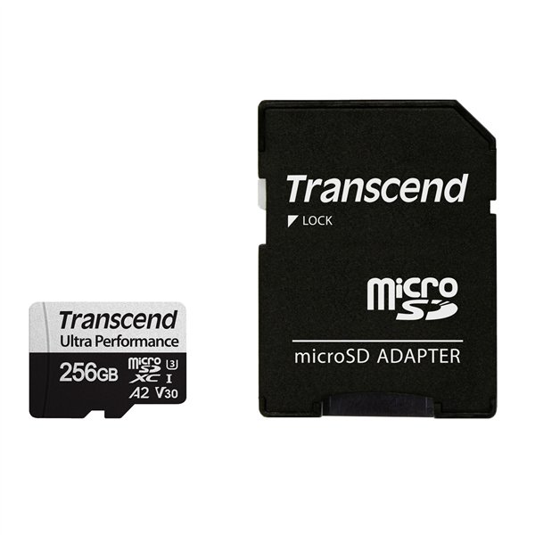 Transcend microSDXC 340S   256GB Class 10 UHS-I U3 A2