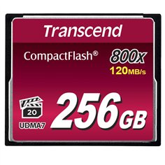 Transcend Compact Flash 256GB 800x