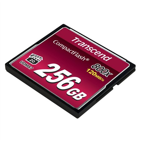 Transcend Compact Flash 256GB 800x