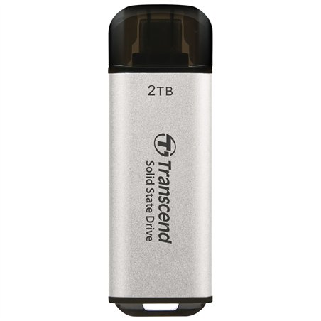 Transcend SSD ESD300S        2TB USB-C argento