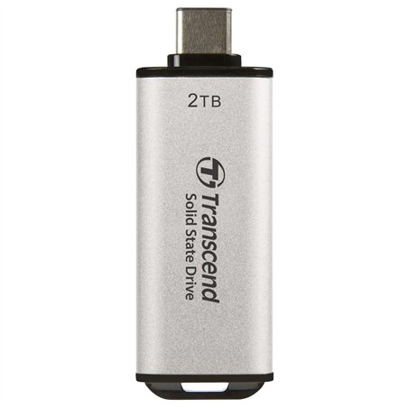 Transcend SSD ESD300S        2TB USB-C argento