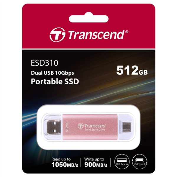 Transcend SSD ESD310P      512GB USB-C