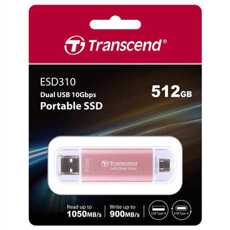 Transcend SSD ESD310P      512GB USB-C