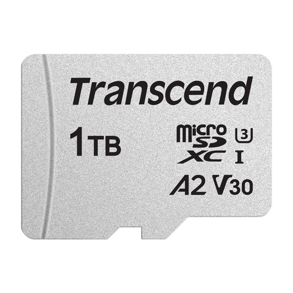 Transcend microSDXC 300S-A   1TB Class 10 UHS-I U3 V30 A2
