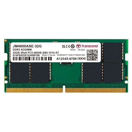 Transcend JetRAM DDR5 4800 32GB SO-DIMM