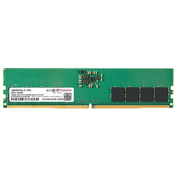 Transcend JetRAM DDR5 4800 16GB U-DIMM