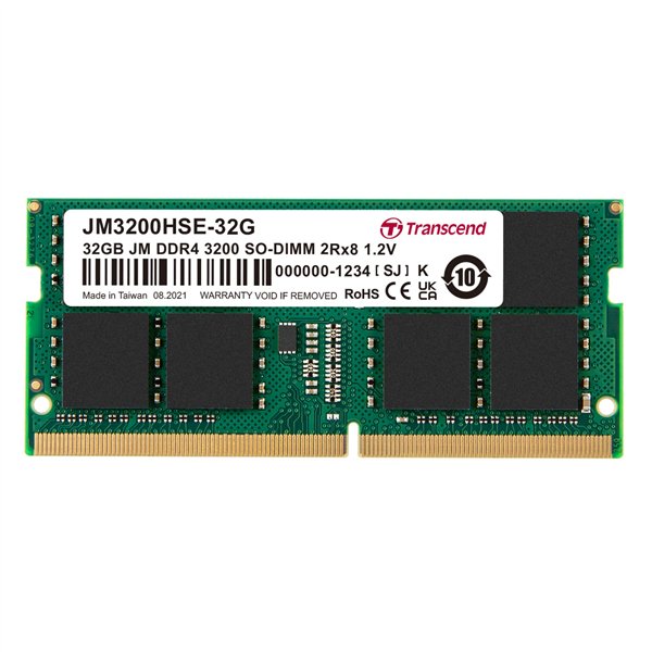 Transcend JetRAM DDR4 3200 32GB SO-DIMM