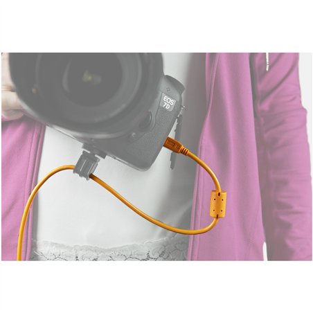 Tether Tools TetherPro USB 2.0 A/MiniB 5 Pin 4,6m arancio