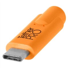 Tether Tools USB-C v. sist. cavi C 9,40m arancione 2
