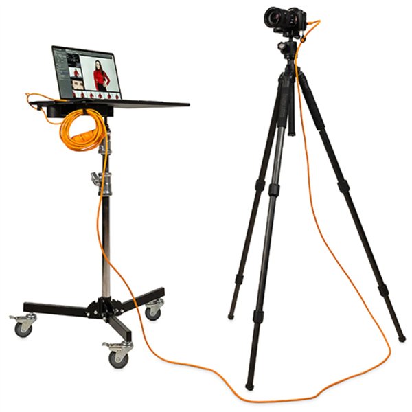 Tether Tools USB-C v. sist. cavi C 9,40m right orangeo