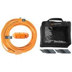 Tether Tools USB-C a sist. cavo Micro-B  right orange