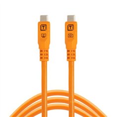 Tether Tools TetherPro USB-C Optima 10G diritta arancio 1,8m