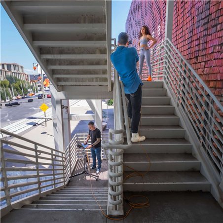 Tether Tools TetherPro USB-C Optima 10G destro arancione 9,4m