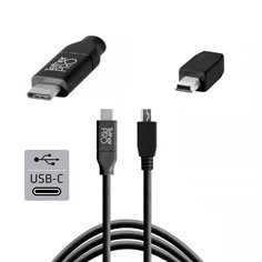 Tether Tools USB-C a 2.0 Mini B 5 Pin 4,60m nero