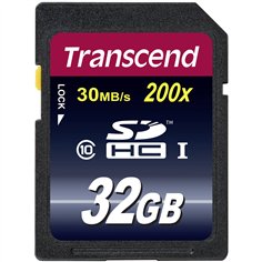 Transcend SDHC 32GB Class 10