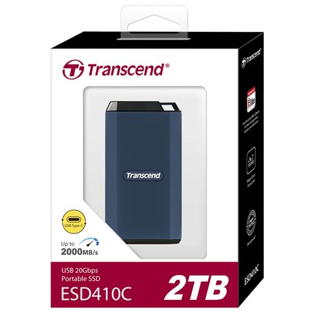 Transcend SSD ESD410C        2TB USB-C USB 3.2 Gen 2x2