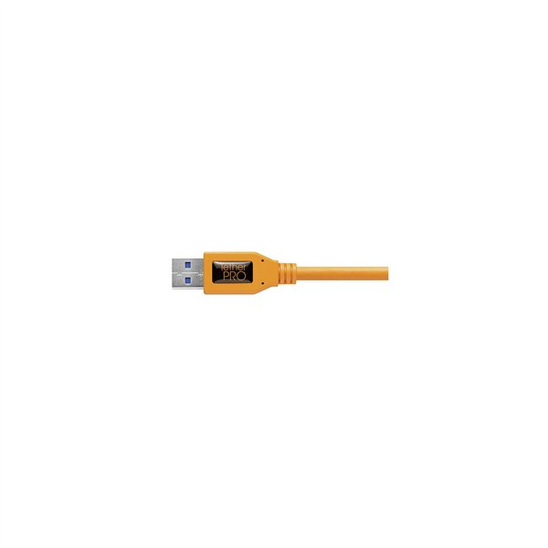 Tether Tools USB 3.0 zu USB-C 4,60m arancio