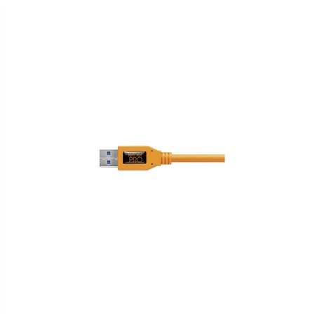 Tether Tools USB 3.0 zu USB-C 4,60m arancio